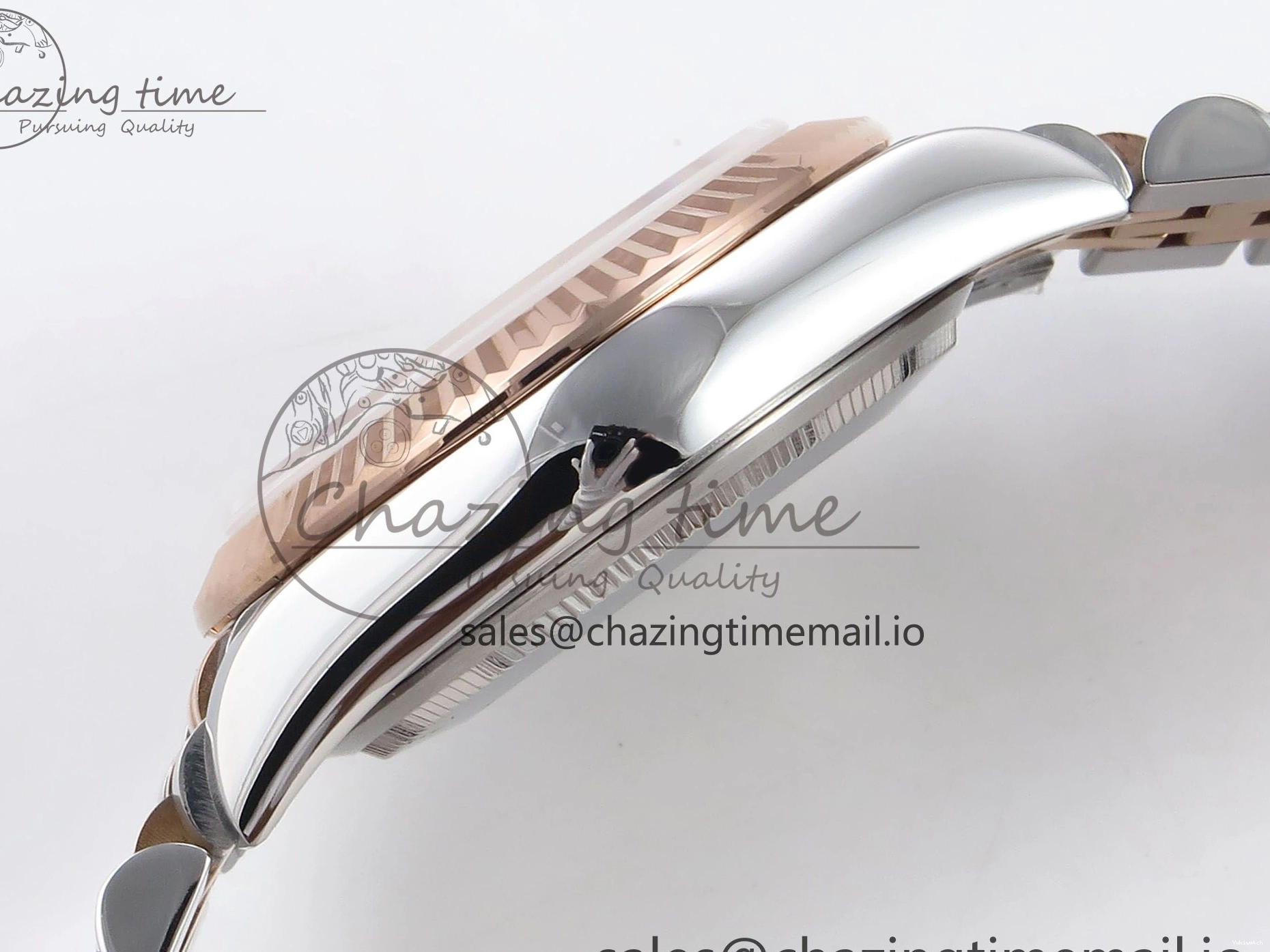 SS Bracelet Edition Dial White Best GMF 31 on RG 278271 DateJust Steel 1:1 A2824 Jubilee Stick 904L 1221